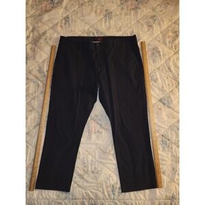 Untuckit Pants Size 40x32 Navy Cotton Blend Elastane